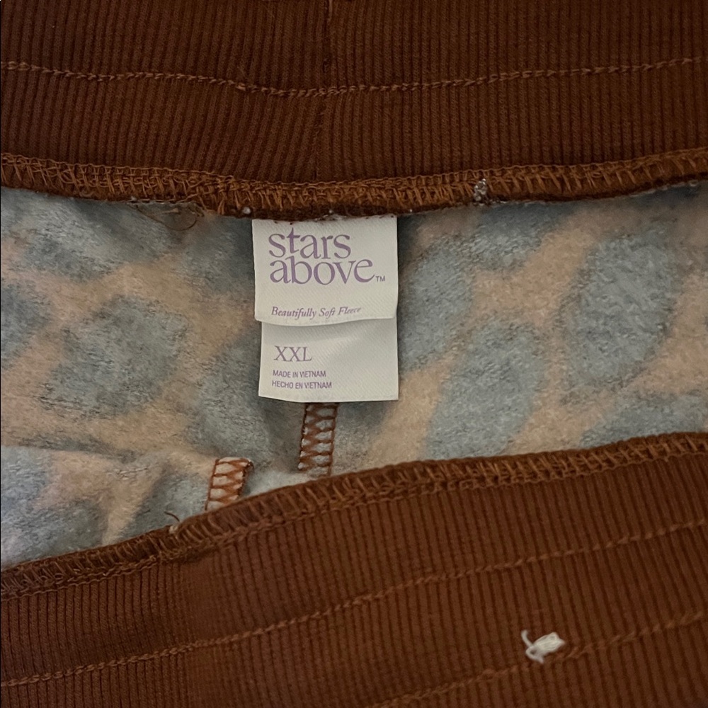 Stars Above Chocolate Ribbed Top